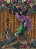 Blackamoor With Monkeys 2015 40x30 Original Painting by John Holyfield - 0 Blackamoor With Monkeys 2015 40x30 Original Painting by John Holyfield - 0