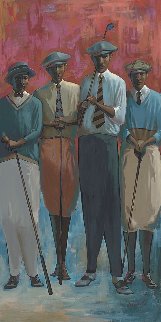 Kings of the Fairway 2015 48x24 Original Painting - John Holyfield Kings of the Fairway 2015 48x24 Original Painting - John Holyfield