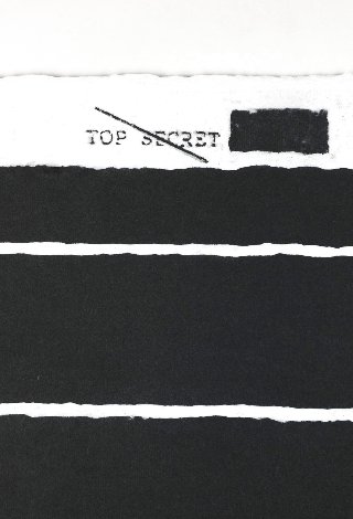 Waterboarding/Top Secret Series Portfolio of 6 2012 Limited Edition Print - Jenny Holzer