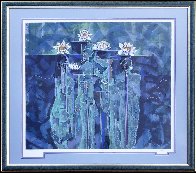 Wild Flowers AP 1990 Limited Edition Print by Lu Hong - 1 Wild Flowers AP 1990 Limited Edition Print by Lu Hong - 1