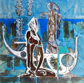 Rhyme of the Sea 1988 Limited Edition Print - Lu Hong Rhyme of the Sea 1988 Limited Edition Print - Lu Hong