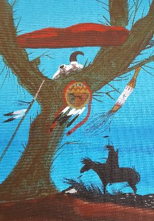 Willow 1990 24x16 Original Painting - Rance Hood Willow 1990 24x16 Original Painting - Rance Hood