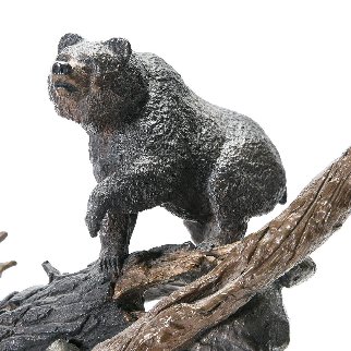 Grizzly Canyon Bronze Sculpture 1996 24 in Sculpture - Mark Hopkins Grizzly Canyon Bronze Sculpture 1996 24 in Sculpture - Mark Hopkins