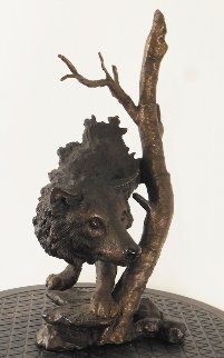 Lone Scout Bronze Sculpture 1995 13 in Sculpture - Mark Hopkins Lone Scout Bronze Sculpture 1995 13 in Sculpture - Mark Hopkins