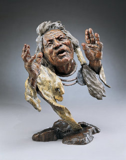 Legend Keeper 1995 16 in Sculpture - Mark Hopkins