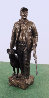 Hunters Bronze Sculpture 1997 9 in Sculpture by Mark Hopkins - 2