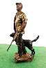 Hunters Bronze Sculpture 1997 9 in Sculpture by Mark Hopkins - 1