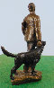 Hunters Bronze Sculpture 1997 9 in Sculpture by Mark Hopkins - 4