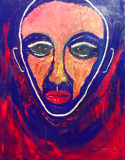 Solace 2012 62x50 Super Huge Original Painting - Anthony Hopkins Solace 2012 62x50 Super Huge Original Painting - Anthony Hopkins