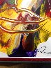 Untitled Abstract Portrait 30x17 Original Painting by Anthony Hopkins - 4