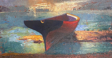 Lifeline Source of Light 2009 19x30 Original Painting - Tom Hopkins Lifeline Source of Light 2009 19x30 Original Painting - Tom Hopkins