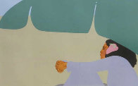 Banana Leaf 1979 Limited Edition Print by Pegge Hopper - 0 Banana Leaf 1979 Limited Edition Print by Pegge Hopper - 0