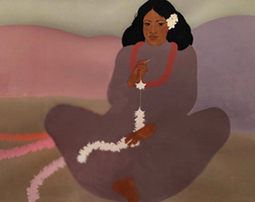 Pe'ahi Kui Hawaii 1984 Limited Edition Print - Pegge Hopper Pe'ahi Kui Hawaii 1984 Limited Edition Print - Pegge Hopper