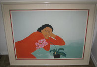 Butterfly Orchids 1983 Limited Edition Print by Pegge Hopper - 1 Butterfly Orchids 1983 Limited Edition Print by Pegge Hopper - 1