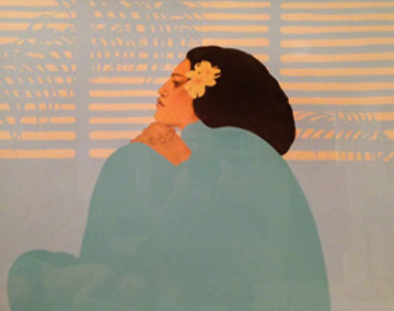 Kilo Hana 1986 Limited Edition Print - Pegge Hopper Kilo Hana 1986 Limited Edition Print - Pegge Hopper
