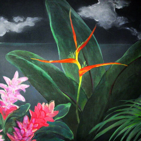 Midsummer's Night Dream II 2004 48x48 Huge - Hawaii Original Painting - Pegge Hopper