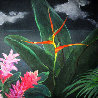 Midsummer's Night Dream II 2004 48x48 Original Painting by Pegge Hopper - 0 Midsummer's Night Dream II 2004 48x48 Original Painting by Pegge Hopper - 0