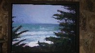 Pacific Trail 2009 34x35 Original Painting by Larry Horowitz - 2 Pacific Trail 2009 34x35 Original Painting by Larry Horowitz - 2