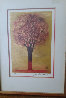 Evening Tree (Red) 1972 Limited Edition Print by Joichi Hoshi - 1