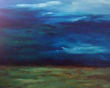 Land, Sea, And Sky 36x43 2005 Original Painting - Tim Howe Land, Sea, And Sky 36x43 2005 Original Painting - Tim Howe