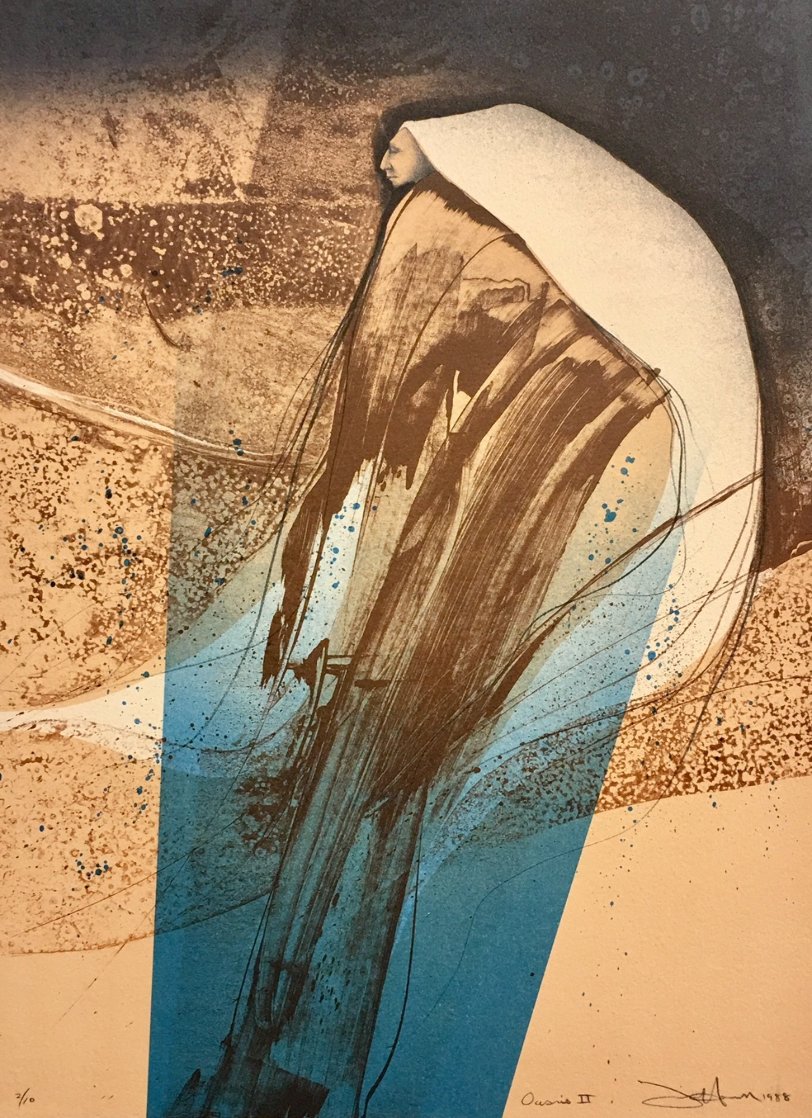 Oasis II 1988 Limited Edition Print by Frank Howell Oasis II 1988 Limited Edition Print by Frank Howell