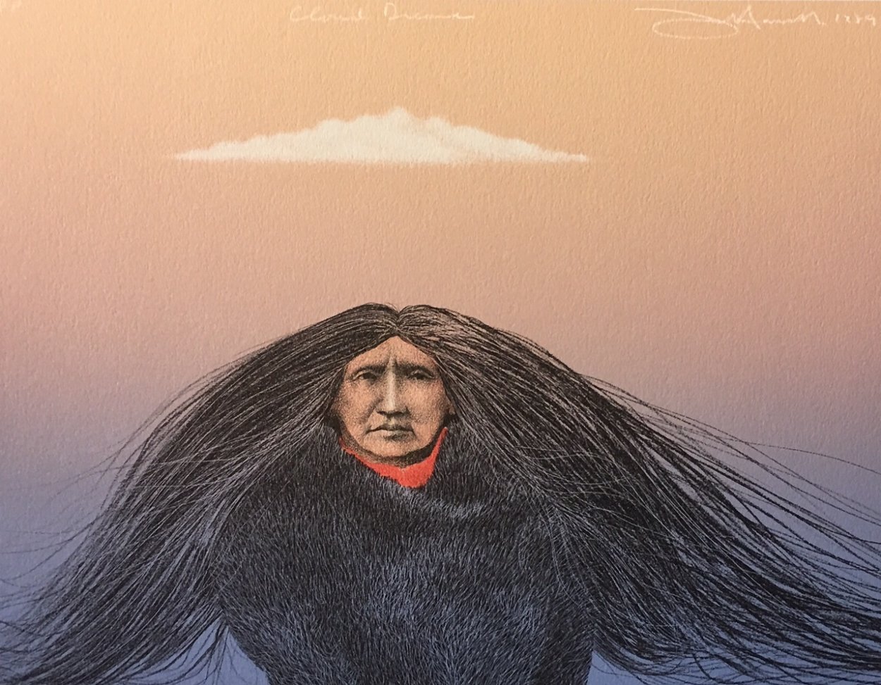 Cloud Dream AP 1989 Limited Edition Print by Frank Howell Cloud Dream AP 1989 Limited Edition Print by Frank Howell