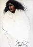Jemez Woman 1992 Pastel 20x15 Works on Paper (not prints) by Frank Howell - 0
