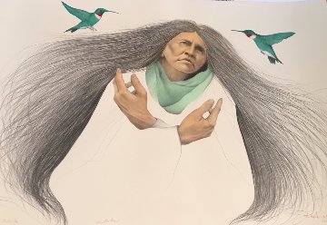 Visitation II Hand Colored AP 1990 Limited Edition Print - Frank Howell Visitation II Hand Colored AP 1990 Limited Edition Print - Frank Howell
