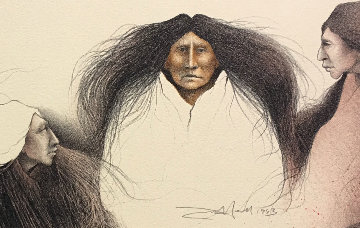 Garland Mountain AP 1993 Limited Edition Print - Frank Howell Garland Mountain AP 1993 Limited Edition Print - Frank Howell
