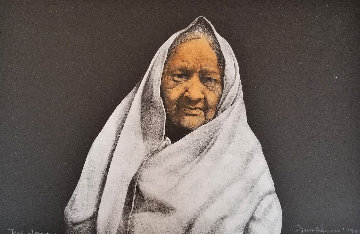 Taos Woman 1990 AP Limited Edition Print - Frank Howell Taos Woman 1990 AP Limited Edition Print - Frank Howell