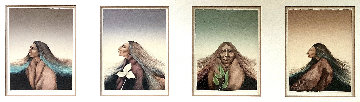 Four Seasons Suite of 4 1983 Limited Edition Print - Frank Howell