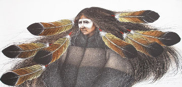 Standing Rock Ceremonial 1993 Limited Edition Print - Frank Howell Standing Rock Ceremonial 1993 Limited Edition Print - Frank Howell