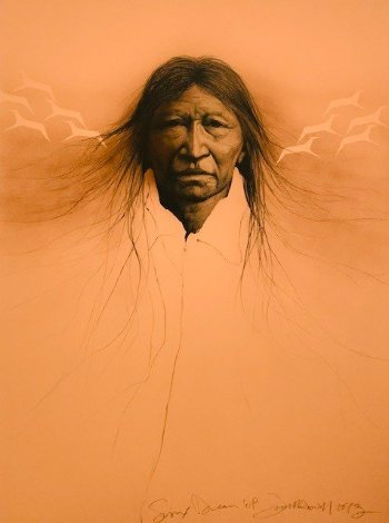 Sioux Dream 1983 Proof Limited Edition Print - Frank Howell