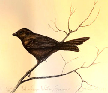 Dalton Canyon Winter Sparrow HC 1994 Limited Edition Print - Frank Howell Dalton Canyon Winter Sparrow HC 1994 Limited Edition Print - Frank Howell