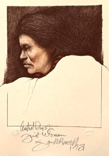 First Woman AP 1981 Limited Edition Print - Frank Howell First Woman AP 1981 Limited Edition Print - Frank Howell