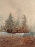 First Snow 1978 17x17 Early Original Painting by Frank Howell - 3