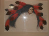 Red Feather Dancing 1986 Limited Edition Print by Frank Howell - 1 Red Feather Dancing 1986 Limited Edition Print by Frank Howell - 1