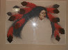 Red Feather Dancing 1986 Limited Edition Print by Frank Howell - 1
