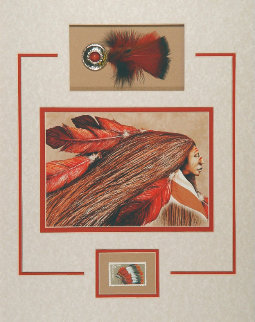 Wind Warrior 1987 Limited Edition Print - Frank Howell Wind Warrior 1987 Limited Edition Print - Frank Howell