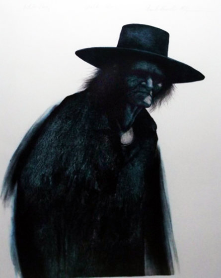 Walks Alone AP 1974 Limited Edition Print by Frank Howell Walks Alone AP 1974 Limited Edition Print by Frank Howell