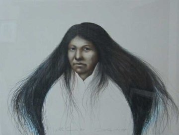 Lakota Summer AP 1985 Limited Edition Print - Frank Howell Lakota Summer AP 1985 Limited Edition Print - Frank Howell