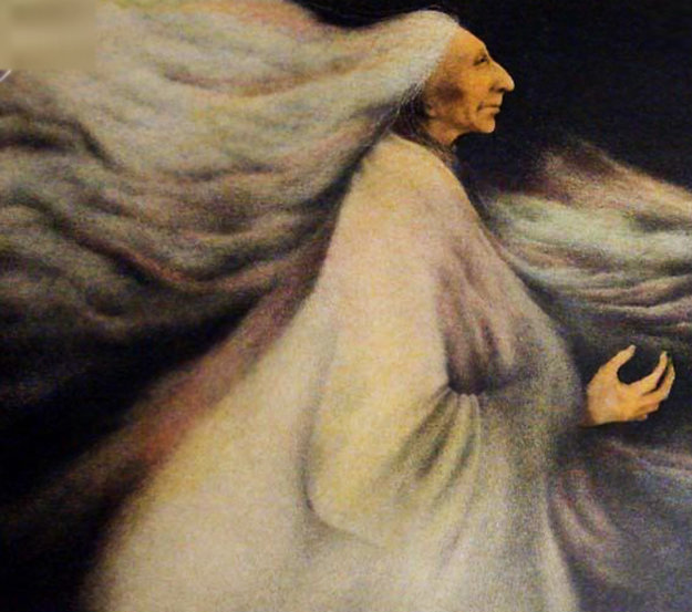 Wind Woman 1981 Limited Edition Print by Frank Howell Wind Woman 1981 Limited Edition Print by Frank Howell