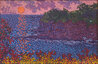 Lawai Bay 29x41 - Mixed Media on Canvas - Huge - Hawaii Original Painting by James Hoyle - 0