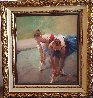 Two Ballet Swans 2012 Embellishment Limited Edition Print by Hua Chen - 2