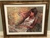 Taking a Nap 2006 Embellished Giclee on Canvas Limited Edition Print by Hua Chen - 2 Taking a Nap 2006 Embellished Giclee on Canvas Limited Edition Print by Hua Chen - 2