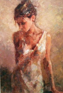 In the Studio II HC Embellished 2004 Limited Edition Print - Hua Chen In the Studio II HC Embellished 2004 Limited Edition Print - Hua Chen