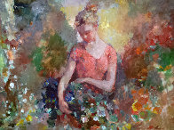 Olympic Dreams 2008 45x45 Super Huge Original Painting by Hua Chen - 0 Olympic Dreams 2008 45x45 Super Huge Original Painting by Hua Chen - 0