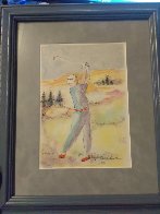 Untitled Golf Limited Edition Print by Urbain Huchet - 1 Untitled Golf Limited Edition Print by Urbain Huchet - 1
