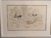 Untitled Serigraph Limited Edition Print by Urbain Huchet - 1 Untitled Serigraph Limited Edition Print by Urbain Huchet - 1