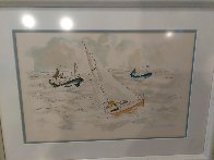 Untitled Serigraph Limited Edition Print by Urbain Huchet - 2 Untitled Serigraph Limited Edition Print by Urbain Huchet - 2